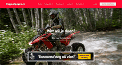 Desktop Screenshot of dagjeuitpagina.nl